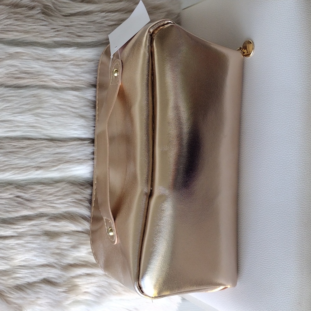 Gold Cosmetic Bag - Picture 2 of 16